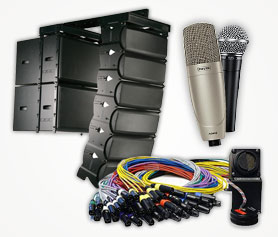 Pro Sound Equipment Sales Services