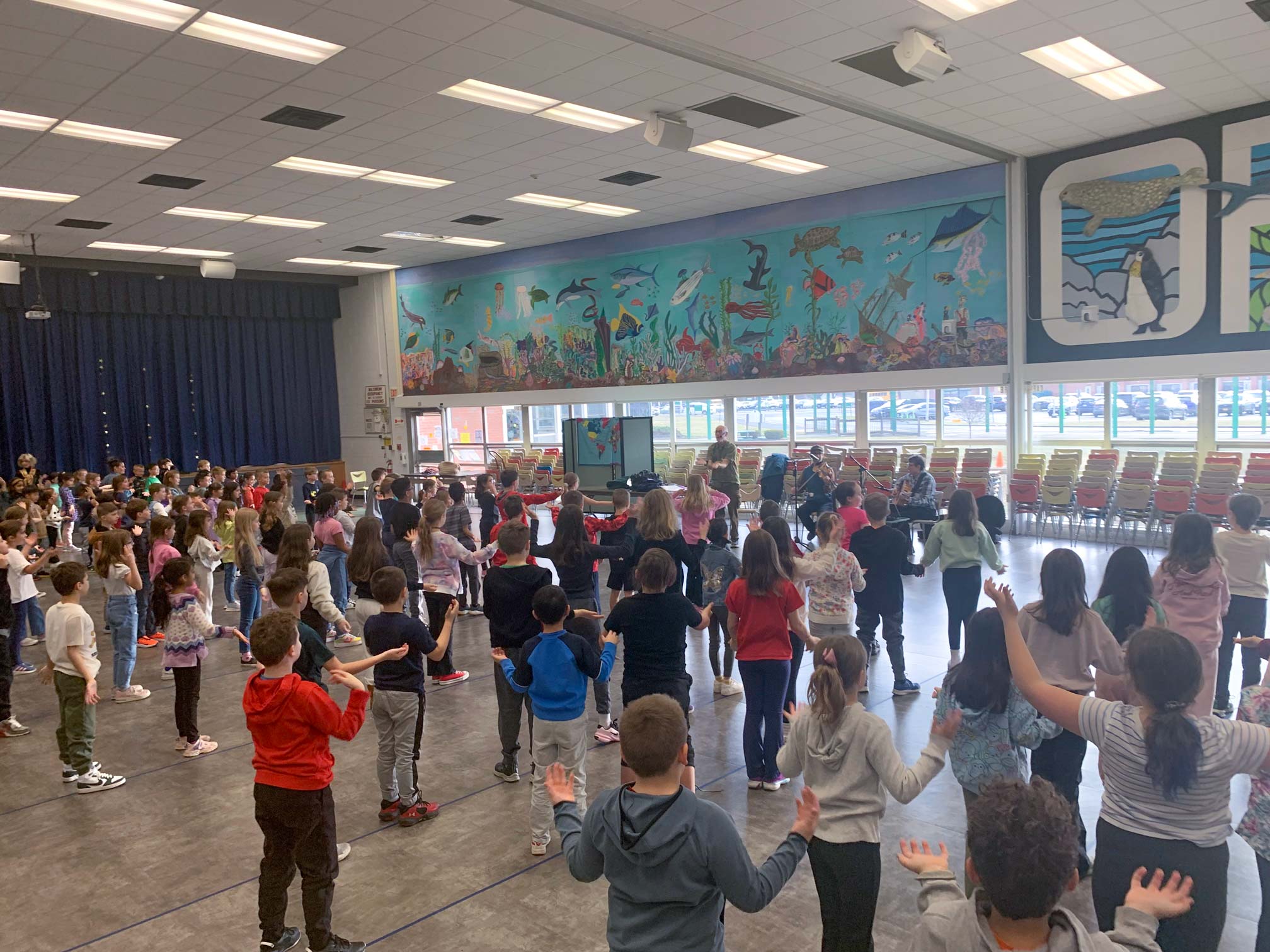 Elementary school live sound rental and production